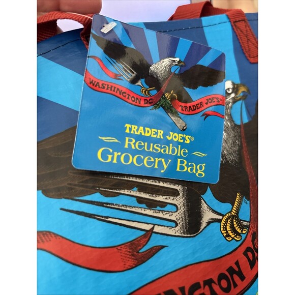 New Trader Joe's Reusable Regional shopping Bag (Washington D.C.) tote USA - Picture 6 of 7